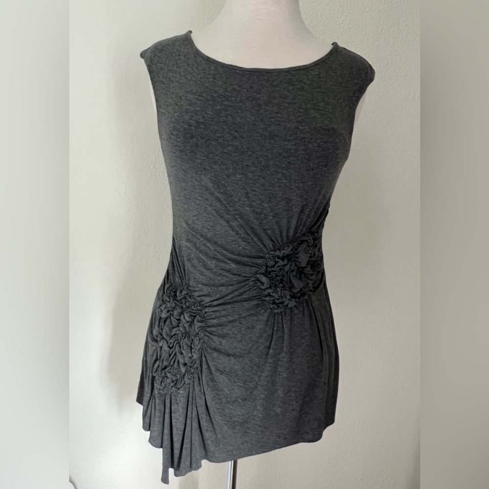 Bailey 44 sleeveless top with rush detail